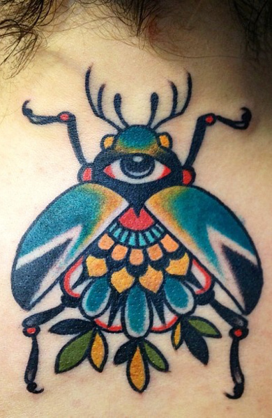 Scarab tatuaj - înțeles, schițe pentru tatuaje și fotografii