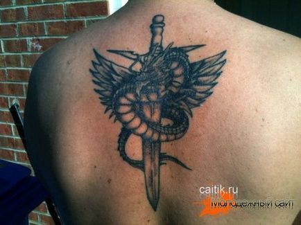 Kard tetoválás jelentését és fotók
