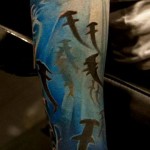 Tattoo pește ciocan valoare, fotografie și cele mai bune schițe