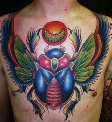 Scarab tatuaj