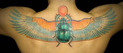 Scarab tatuaj