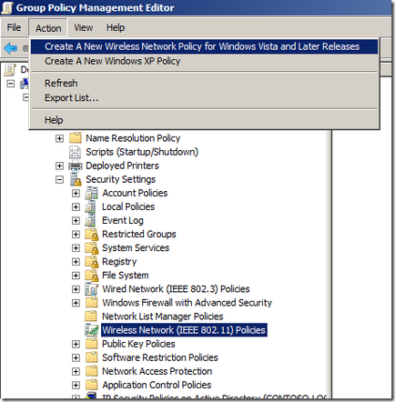 Gestionați rețelele fără fir în Windows 7 cu ajutorul politicilor de grup, ferestre pentru sistem