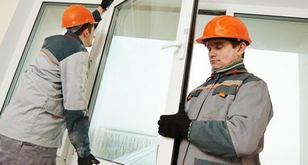 Instalarea și instalarea de ferestre din PVC în compania 