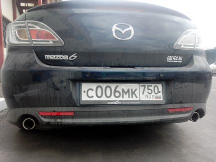 Instalarea unei parktronice pe Mazda 6 cu mâinile tale - stellservis