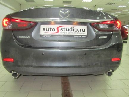 Instalarea unei parktronice pe Mazda 6 cu mâinile tale - stellservis