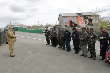 O întâlnire a veteranilor grupului nordic de trupe - un veteran al lui Bashkortostan, a avut loc în cartierul Abzelilov