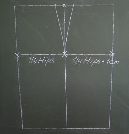 Форма спідниці, покрокова інструкція побудови викрійки спідниці-олівець