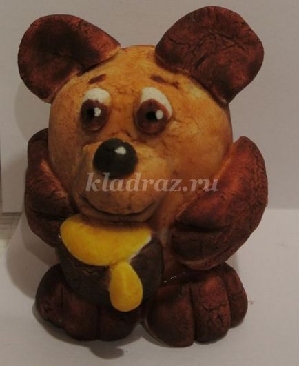 Winnie puful de aluat sărat cu mâinile tale