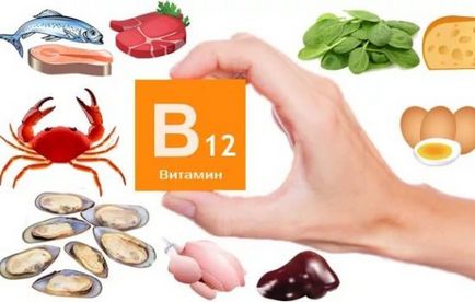 Вітамін в12 в яких продуктах міститься, користь, лікувальні властивості