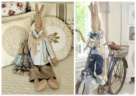 Lumea magică a iepurilor de iepure textile