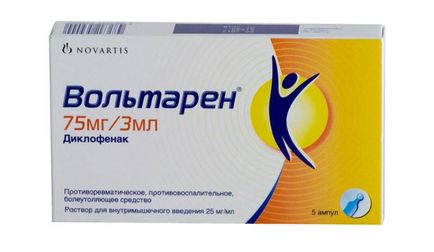 Voltaren injekciót, a használati utasítást