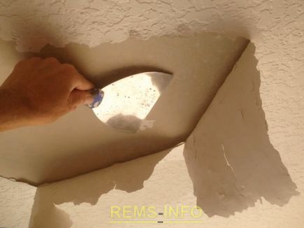 Відновлення рельєфного стелі