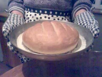 Pâinele de pâine se pliază