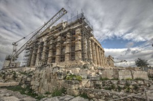 Parthenon templom Athénban, fotó, leírás