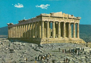 Parthenon templom Athénban, fotó, leírás