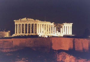 Parthenon templom Athénban, fotó, leírás