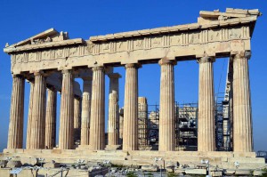 Parthenon templom Athénban, fotó, leírás