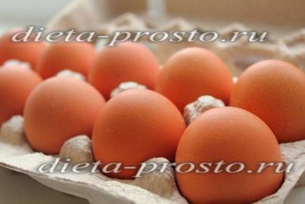 Яєчна дієта меню і особливості