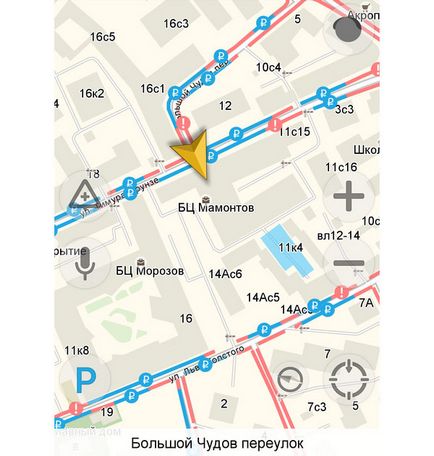 Yandex a anunțat actualizarea atorului cu o hartă a locurilor de parcare, - știri din lumea mărului
