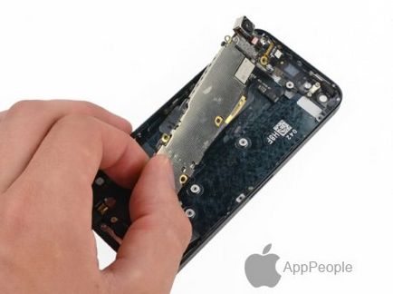 Смяна на аудио линия за iphone 5, статия, ябълка уреди ремонт на