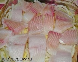 Запечена риба з картоплею