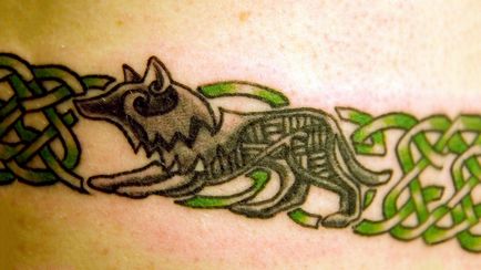 Значення татуювання вовка