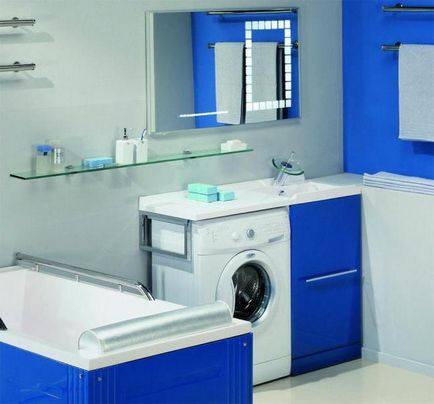 20 Opțiuni pentru introducerea mașinii de spălat în baie