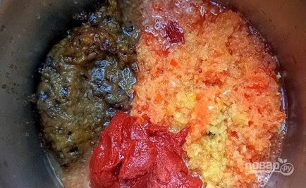 Аджика з томатної пасти - покроковий рецепт з фото на