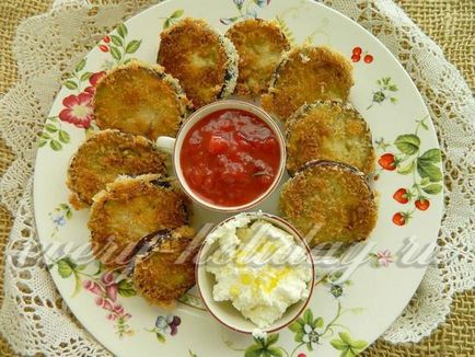 Padlizsán sült szelet recept (padlizsán) Sült padlizsán szelet recept