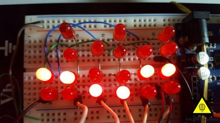 Binary Clock alapján saját kezét Arduino