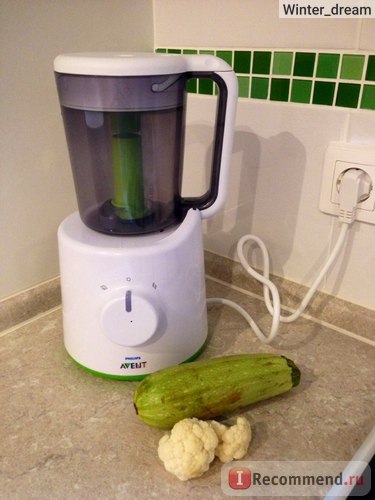 Blender-steamer Philips avent scf 870