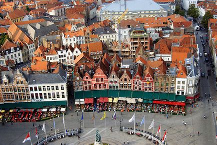 Bruges - a város-mese - a legérdekesebb hely a város, közlekedés, bevásárlási