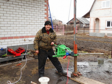 Буріння свердловини своїми руками