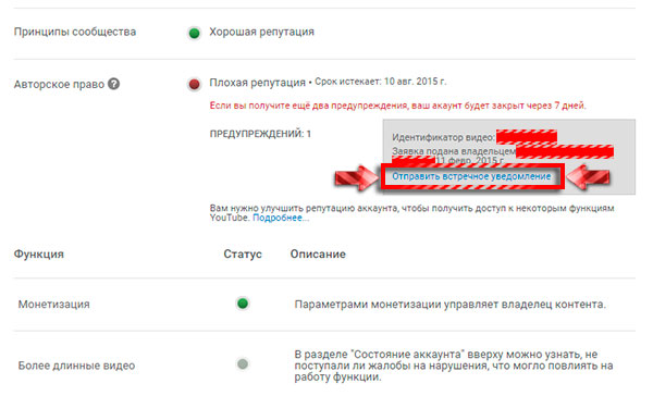 Що таке страйк на youtube і як його прибрати