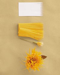 Квіти з крепірованной паперу