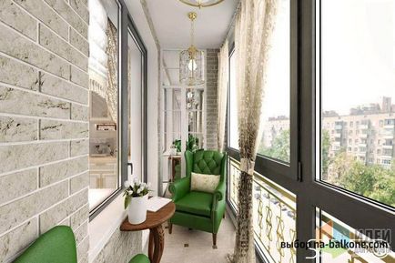 erkély design a lakás - 65 valódi fotók
