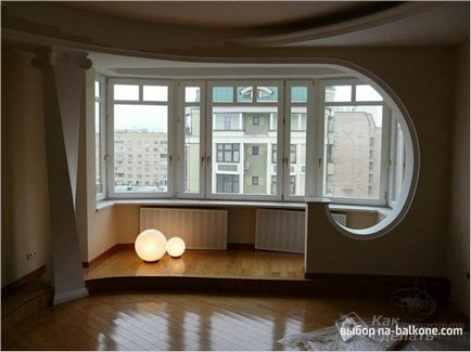 Designul balconului în apartament - 65 de fotografii reale