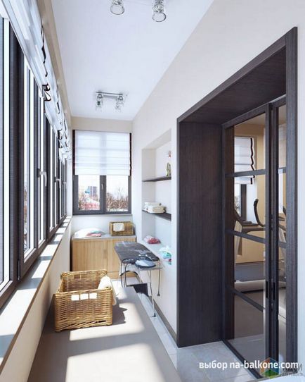 erkély design a lakás - 65 valódi fotók