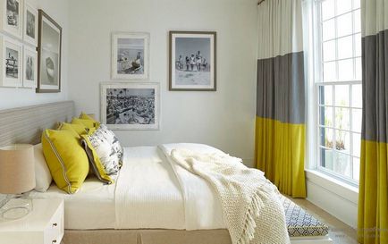 Дизайн штор в спальній кімнаті, 30 кращих ідей для інтер'єру з фото