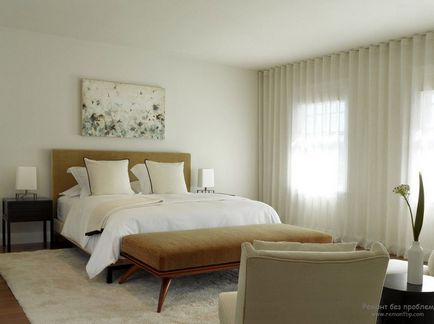 Дизайн штор в спальній кімнаті, 30 кращих ідей для інтер'єру з фото