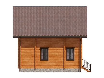Casa în schimbul unui apartament, construcția de case din lemn și băi în Izhevsk