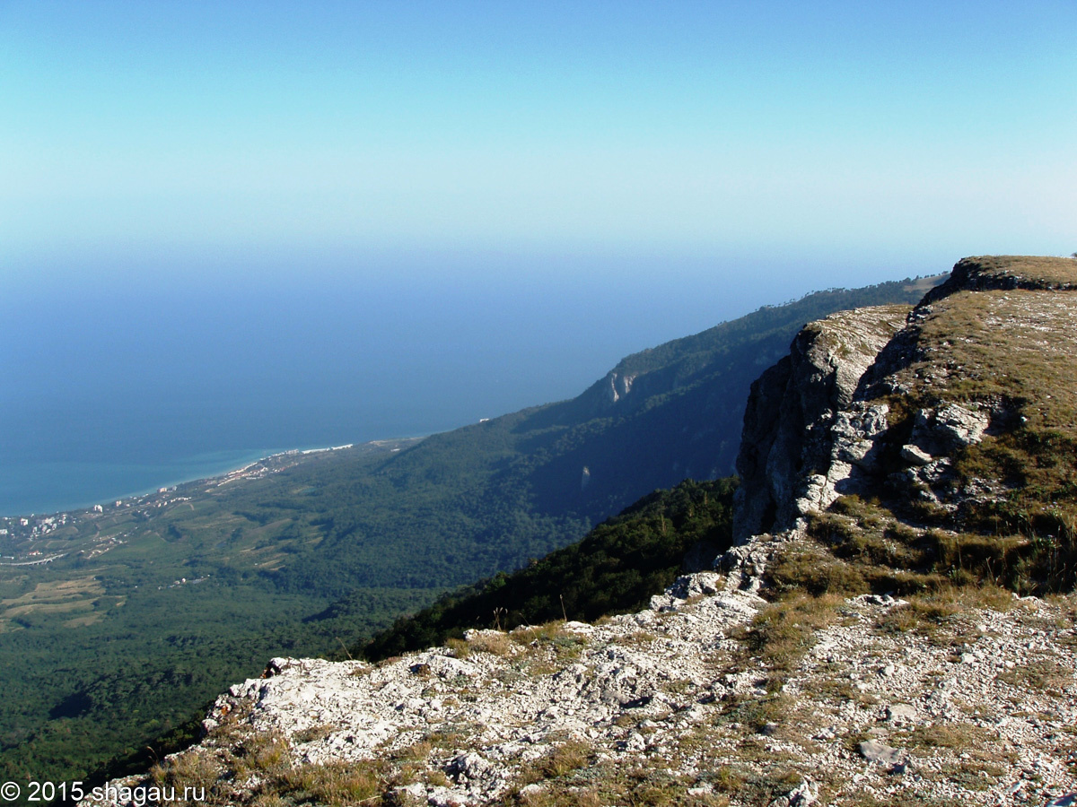 Excursie la rezervația naturală din Crimeea lângă Alushta