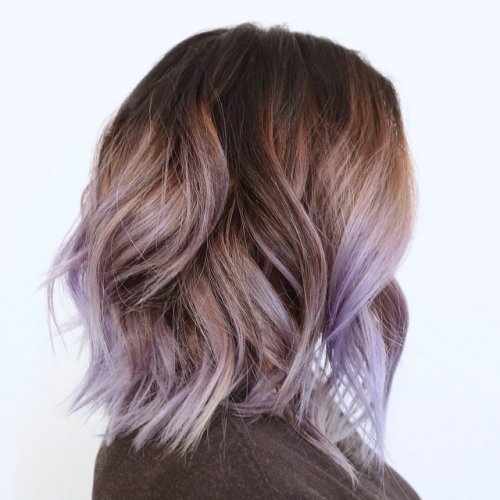 Фіолетові, бузкові, лілові волосся, фото ідеї