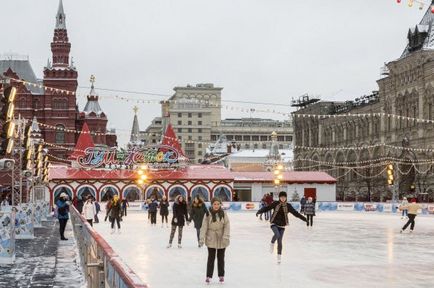 Къде да отидем пързаляне в Москва днес