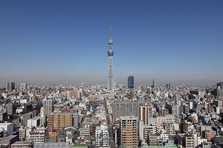 Útmutató a Japán jal (torony Tokyo Skytree) Útmutató a Japán által jal