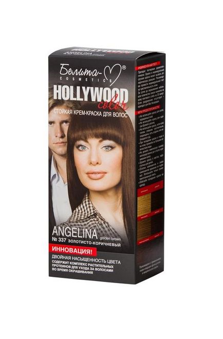 Culoare colorantă persistentă pentru păr de culoare de la Hollywood 50 ml