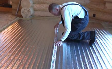 Інфрачервона тепла підлога під ламінат особливості самостійного монтажу, укладання під ламінат який