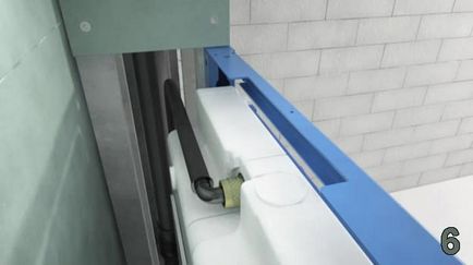 Telepítése WC alatti öblítőtartályokhoz