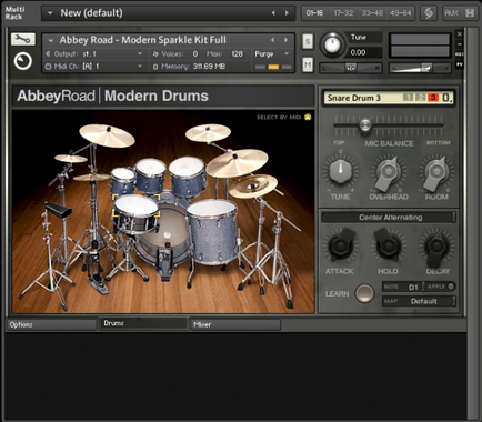 Використання native instruments - abbey road барабани