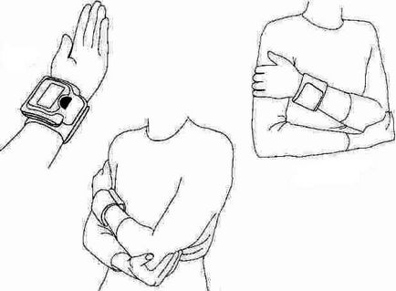 Măsurăm tensiunea arterială cu ajutorul unui tonometru electronic cu locația manșetei de pe încheietura mâinii